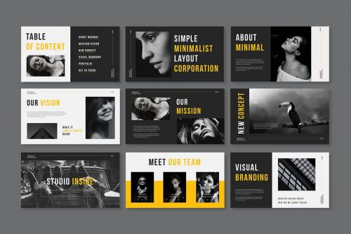 Minimal PowerPoint Presentation Template