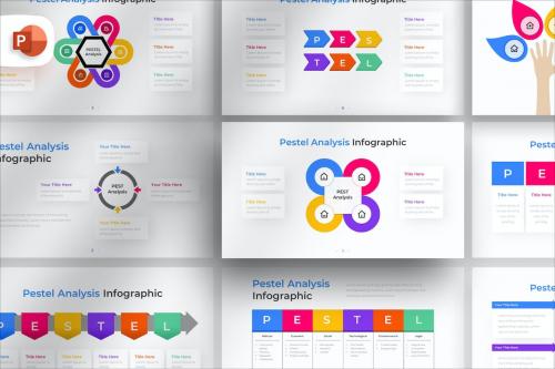 PESTEL Analysis PowerPoint Infographic Template