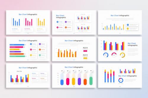 Bar Chart PowerPoint Infographic Template