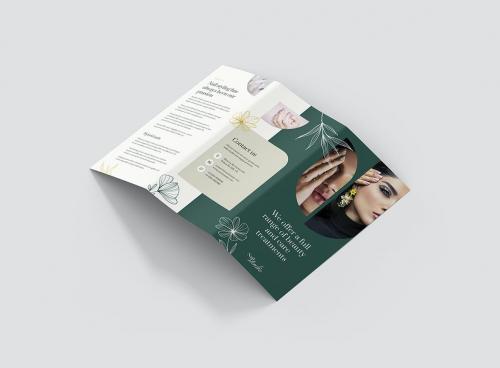 Nail Salon Brochure Tri-Fold Template