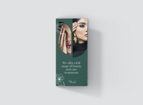 Nail Salon Brochure Tri-Fold Template