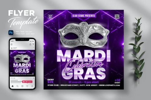 Mardi Gras Flyer