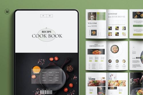 Cook Book Magazine Template