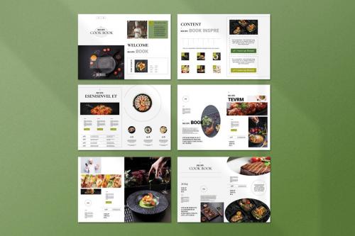 Cook Book Magazine Template