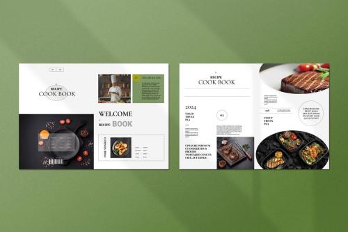 Cook Book Magazine Template