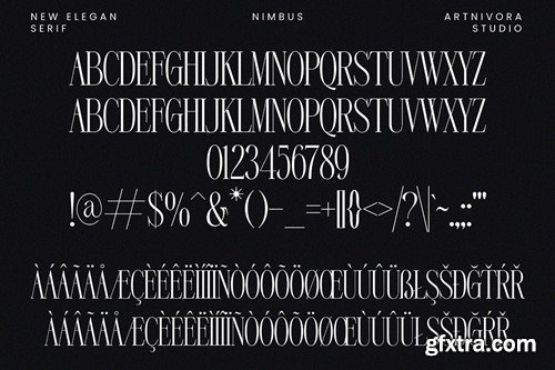 Nimbus - Serif Display Font JJFXSW4