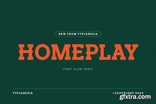 Homeplay - Font Slab Serif GZAXCY8