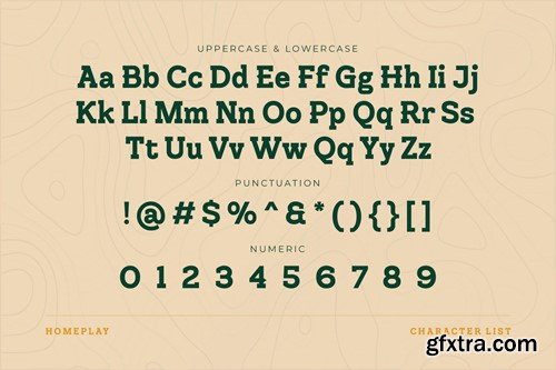 Homeplay - Font Slab Serif GZAXCY8