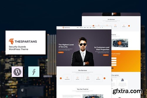 Themeforest TheSpartans – Security Guards Theme