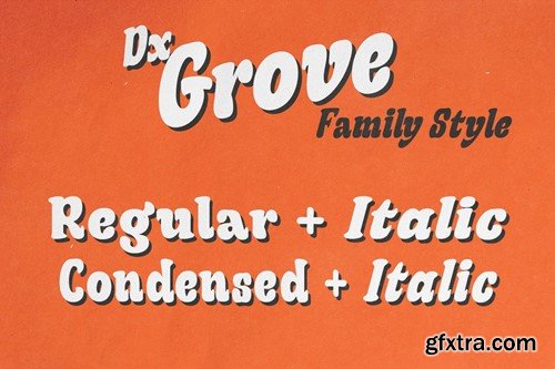 Dx Grove Retro Bold Playful Logotype SCZ6LCR