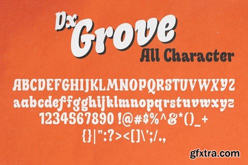 Dx Grove Retro Bold Playful Logotype SCZ6LCR