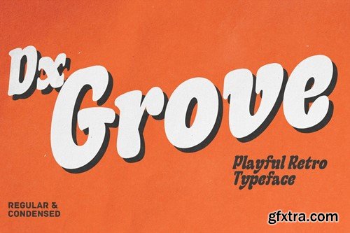 Dx Grove Retro Bold Playful Logotype SCZ6LCR