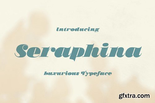 Seraphina - Luxurious Typeface 6J2SHK6