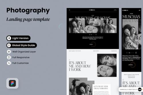 UWAKK - Photography Landing Page