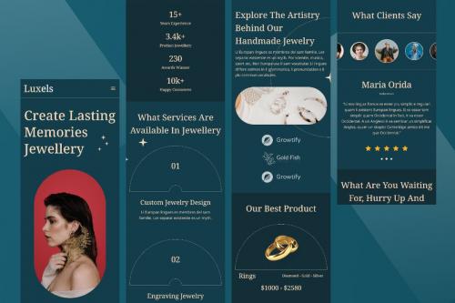 Jewellery Store Mobile App Figma