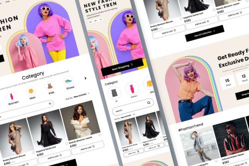 Fashan - Fashion Landing Page