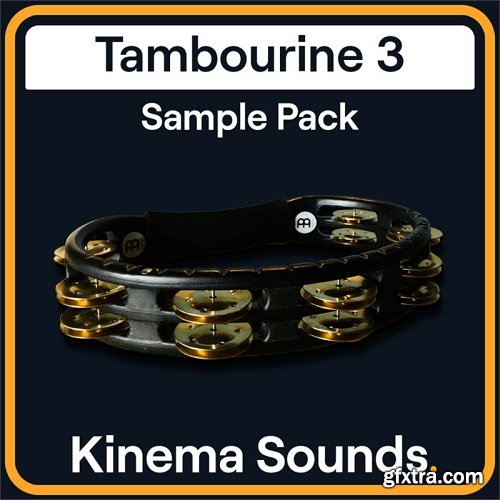 Kinema Sounds Tambourine 3 Modern Tambourine