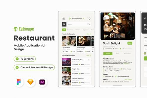 Eatscape - Restaurant Mobile App