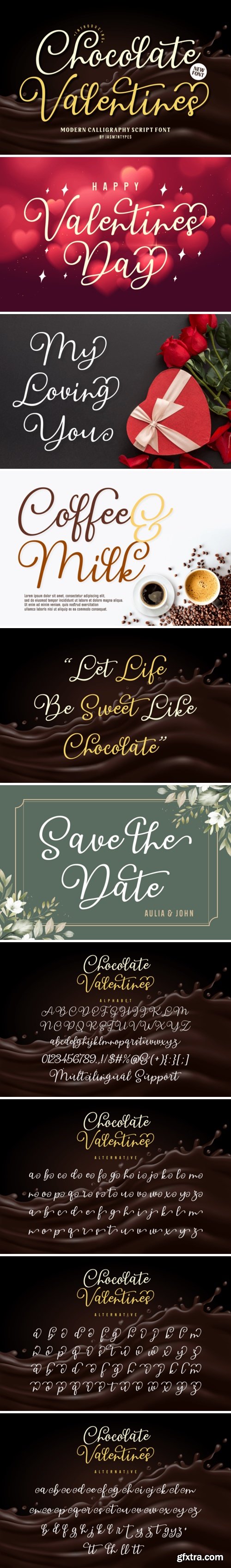 Chocolate Valentines Font