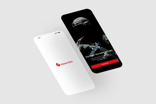 Hana Film - Movie App UI Kit