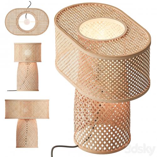 Katia bamboo table lamp, La Redoute