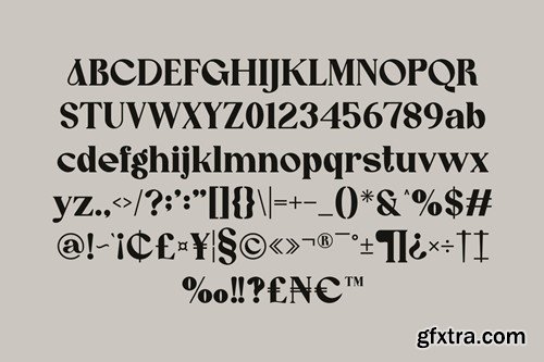 Caooli - Elegant Serif Font GLTS3EU