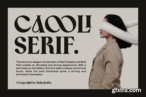 Caooli - Elegant Serif Font GLTS3EU