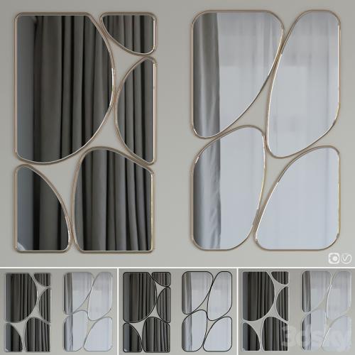 Mirrors quadrant set 02