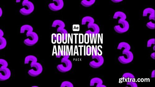 Videohive Countdown Animations Pack 50243543