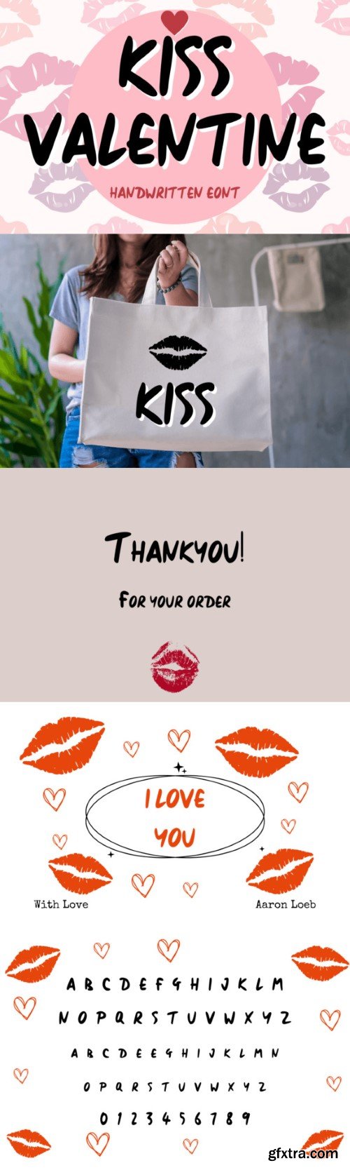 Kiss Valentine Font