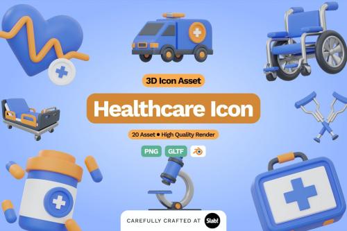 3D Healthcare Icon