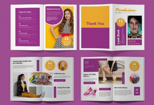 Fashion Look book template