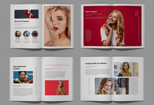 Fashion Magazine Design Template