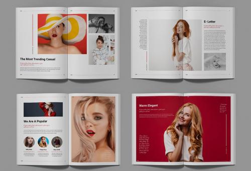 Fashion Magazine Design Template