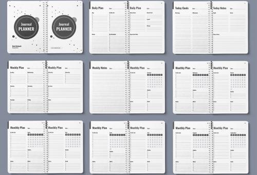 Journal Planner Design Template