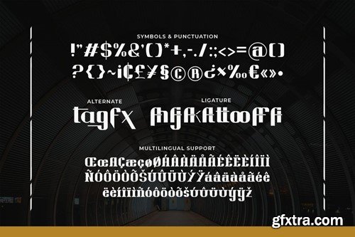 Agtox - New Display Font 996A2MN