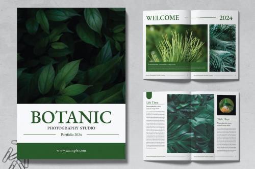 Botanical Photography Template