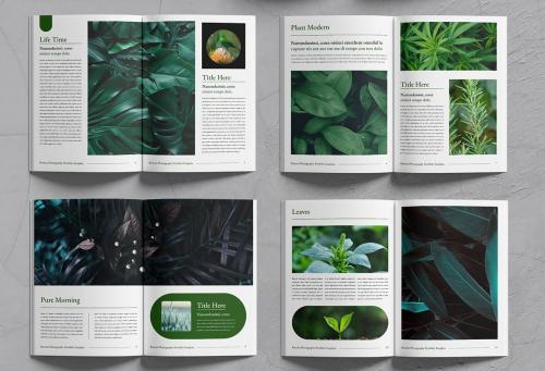 Botanical Photography Template