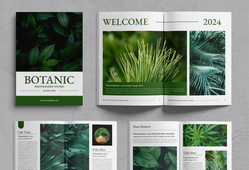 Botanical Photography Template