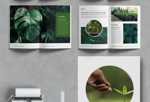 Botanical Photography Template