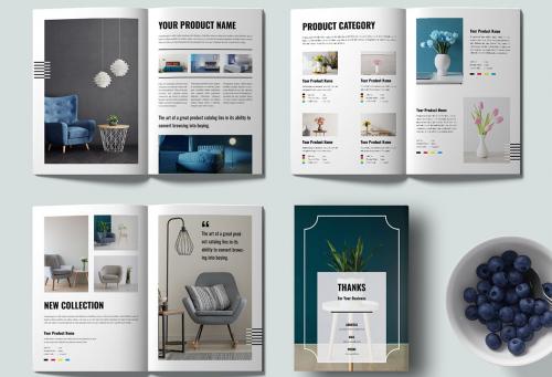 Modern Product Catalog Layout