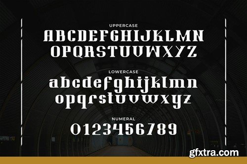 Agtox - New Display Font 996A2MN