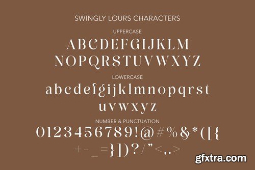 Swingly Lours | Magnificent Font VQFRFFS