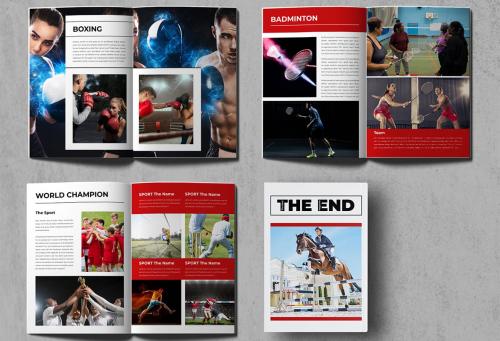 Sport Magazine Template