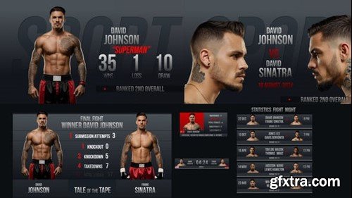 Videohive Sport Fight Night Package 50214937