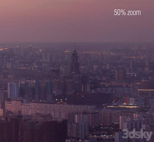 View of Moscow from Federation Tower