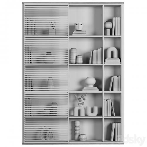 Cabinet with shelves_041