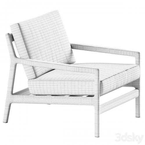 Teak Jack Outdoor Lounge Chair by Ethnicraft / Garden Chair