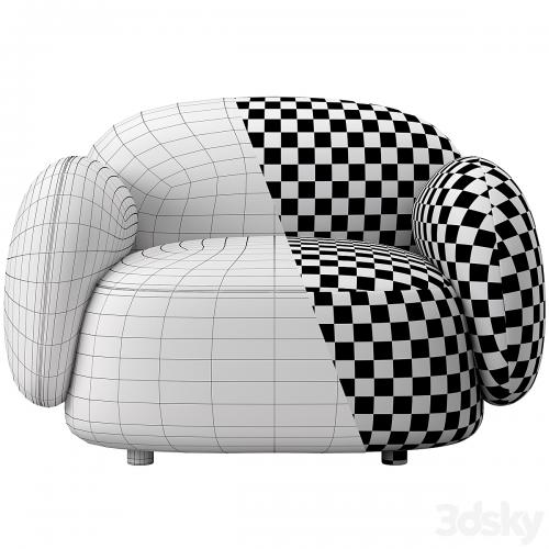 Sundae Armchair by Jason Ju