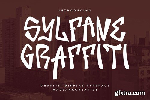 Sylfane Graffiti Display Font TKNEZYD